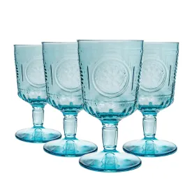 320ml Romantic Wine Glasses - Pack of Four - By Bormioli Rocco