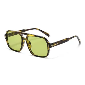 Amari Unisex Glasses - Hawksbill/Green