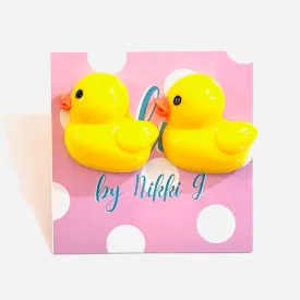 Big Duckie Stud Earrings