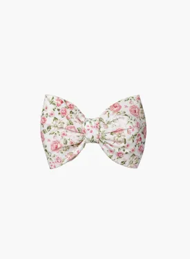 Bow Hair Clip in Pink Catherine Rose