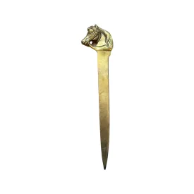 Brass Horse Letter Opener (large)