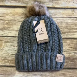 C.C Kids Sherpa Lined Beanie