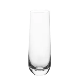 Champagne Flute Stemless Clear 290mL