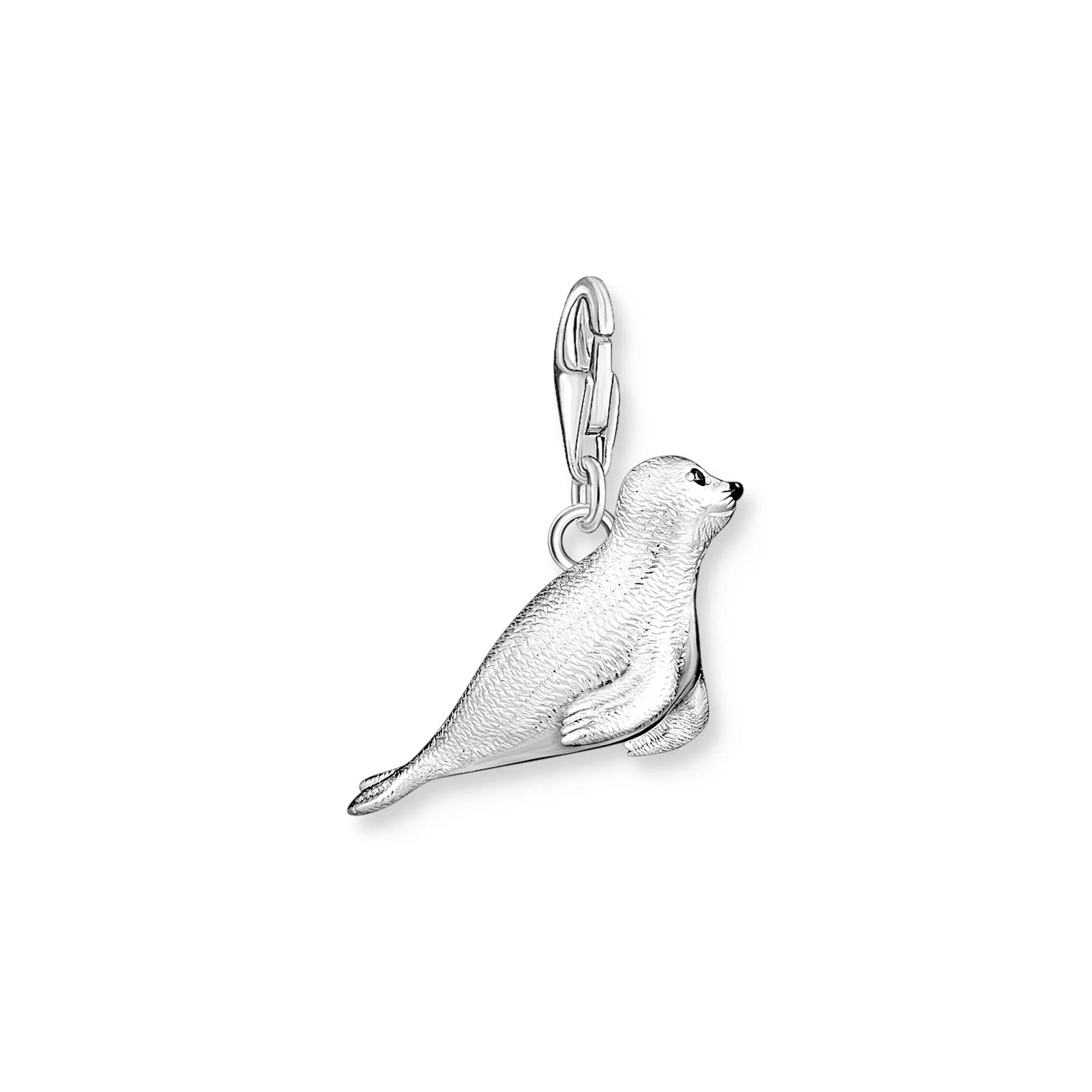 Charm Pendant sea seal silver