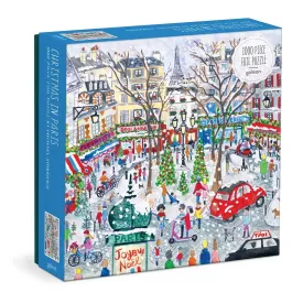 Christmas in Paris 1000 Piece Foil Puzzle