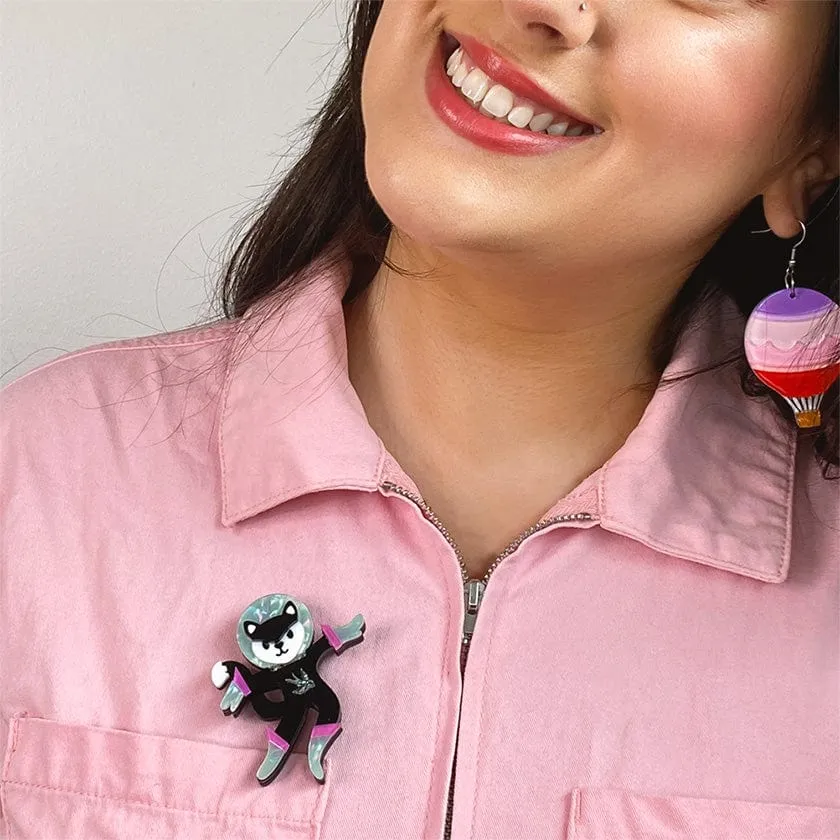 Cosmic Kitty Brooch