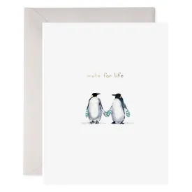 E. Frances Paper: Foil Greeting Card Mate For Life