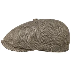 Eight Panel Cap Silk Herringbone by JJ Hats