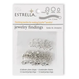 Estrellaª Jewelry Findings - Silver Color