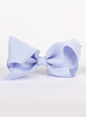 Extra Large Bow Hair Clip in Bluebell