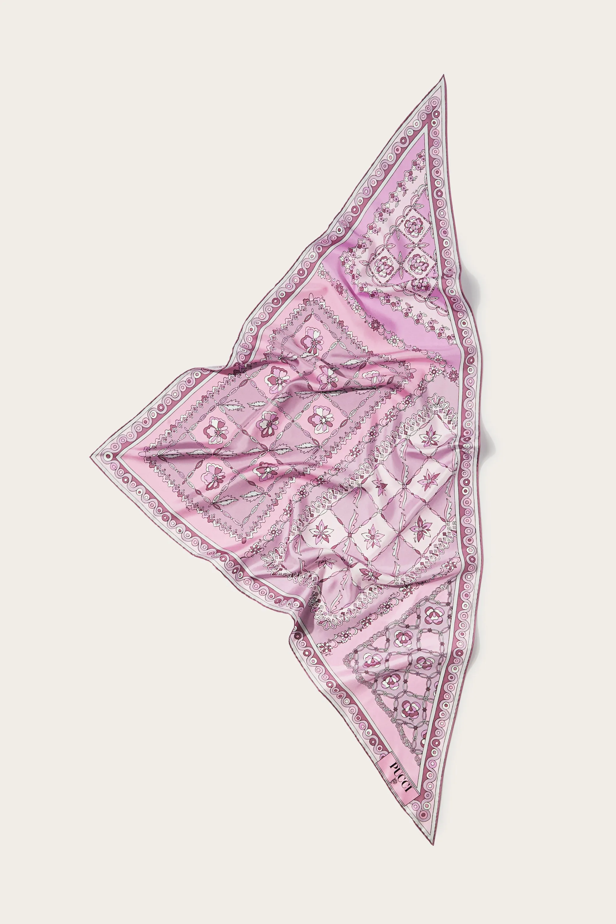 Festa-Print Silk-Twill Scarf