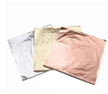 Foil Sheets - Rose Gold, Gold & Silver