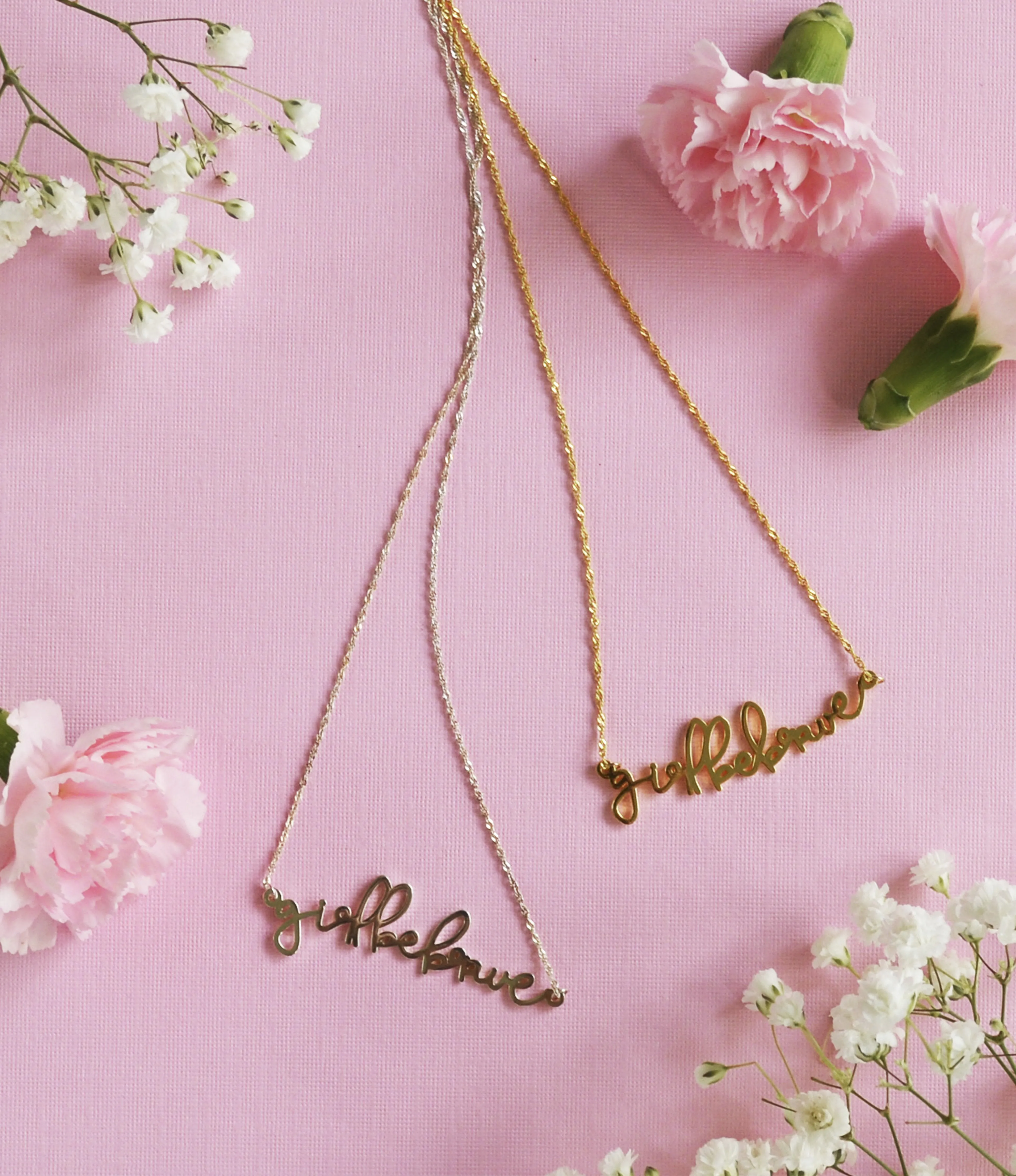 Girl Be Brave Necklace