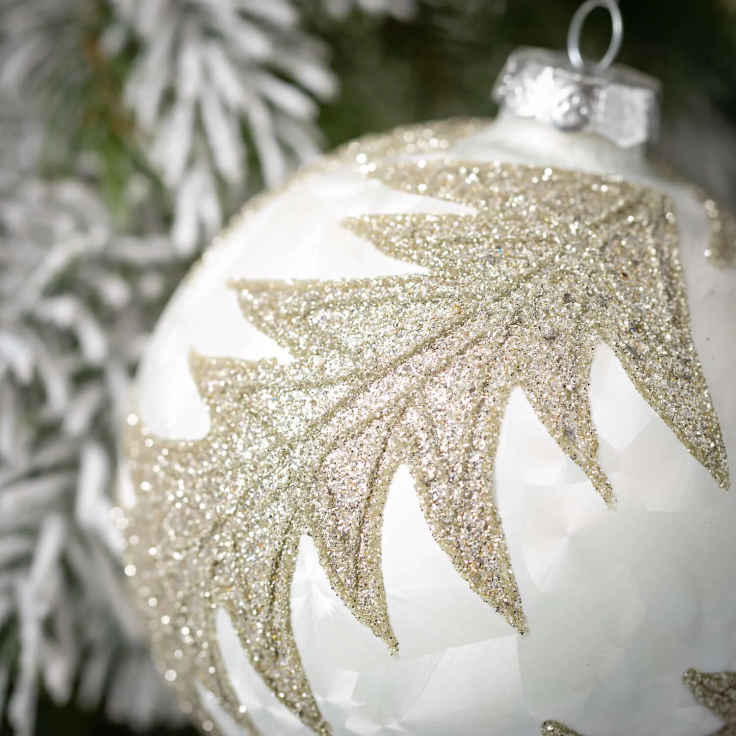 Gold Patterned Ball Ornaments