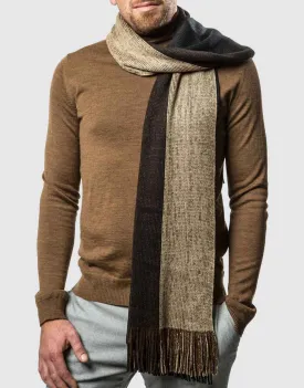 King Striped Knit Scarf