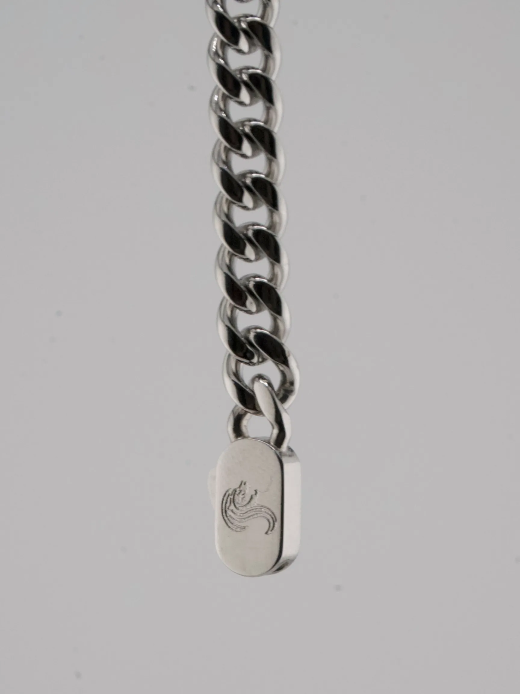 LION CUBAN BRACELET - SILVER