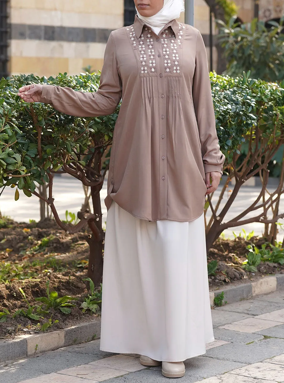 Nasr Embroidered Blouse