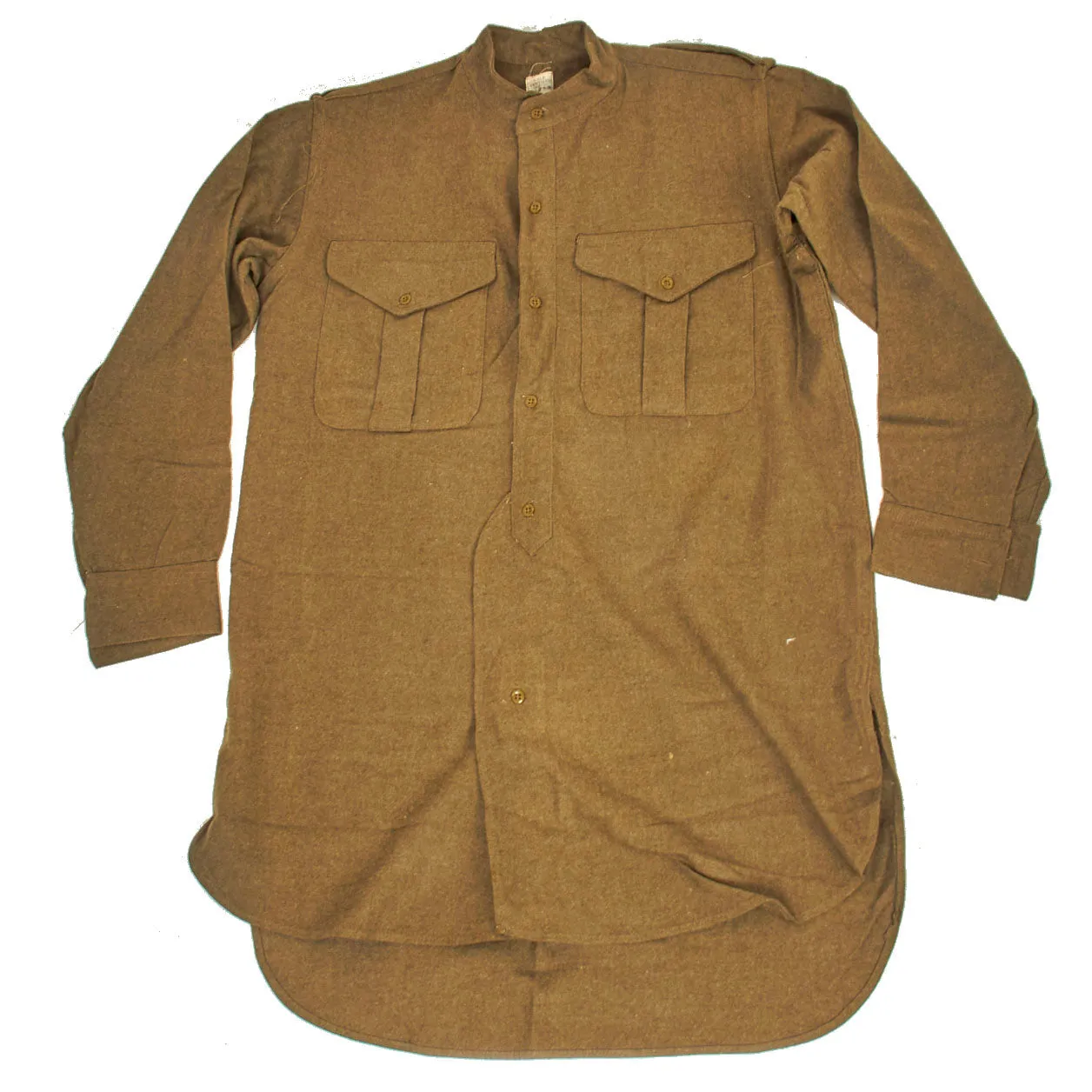 Original British WWII 21st Army Group Royal Artillery P-40 “Battledress” Uniform Set - Beret, Tunic, Shirt, Trousers