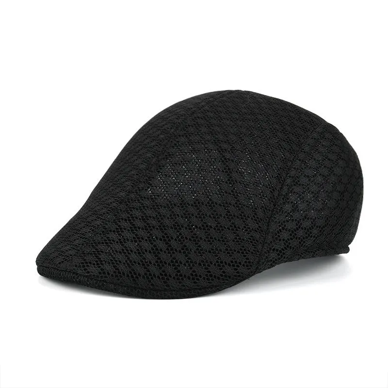 Outdoor New Fashion Golf Beret Cap Flat Cap British Style Peaked Cap