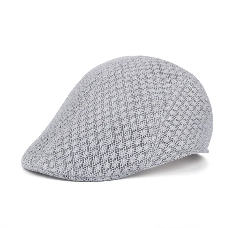 Outdoor New Fashion Golf Beret Cap Flat Cap British Style Peaked Cap