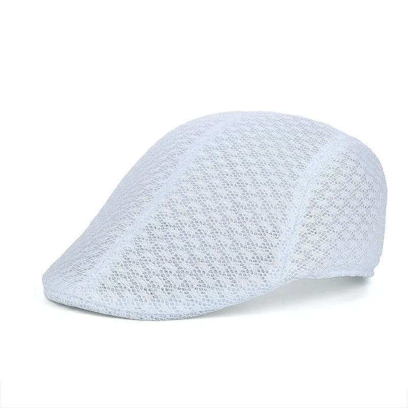 Outdoor New Fashion Golf Beret Cap Flat Cap British Style Peaked Cap