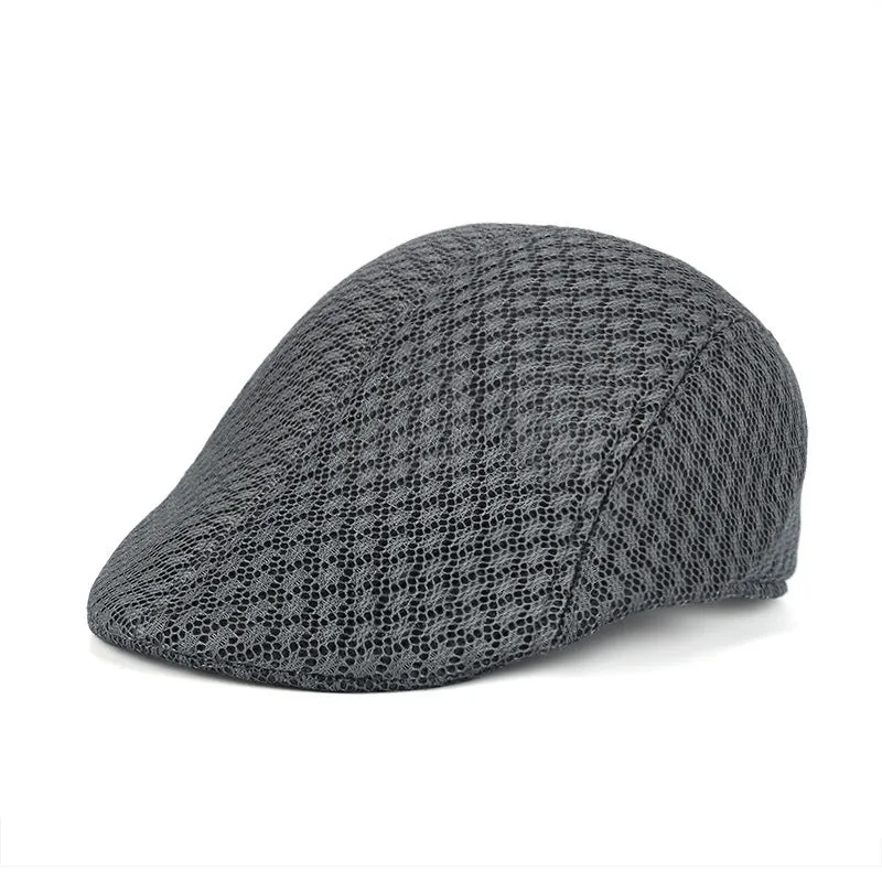 Outdoor New Fashion Golf Beret Cap Flat Cap British Style Peaked Cap