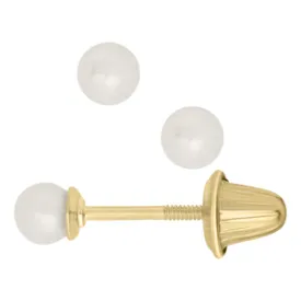 Pearl Stud Earrings