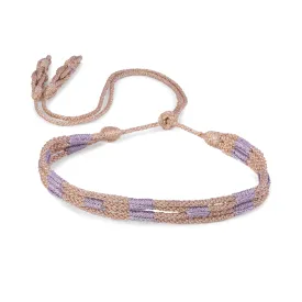 Ren n°2 Choker in Rose Gold Lavender