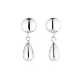 Teardrop Stud Earrings