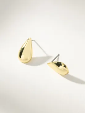 Teardrop Stud Earrings