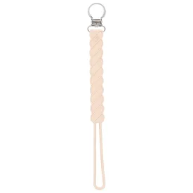 Three Little Tots - Twist Tan All Silicone Modern Pacifier Clip