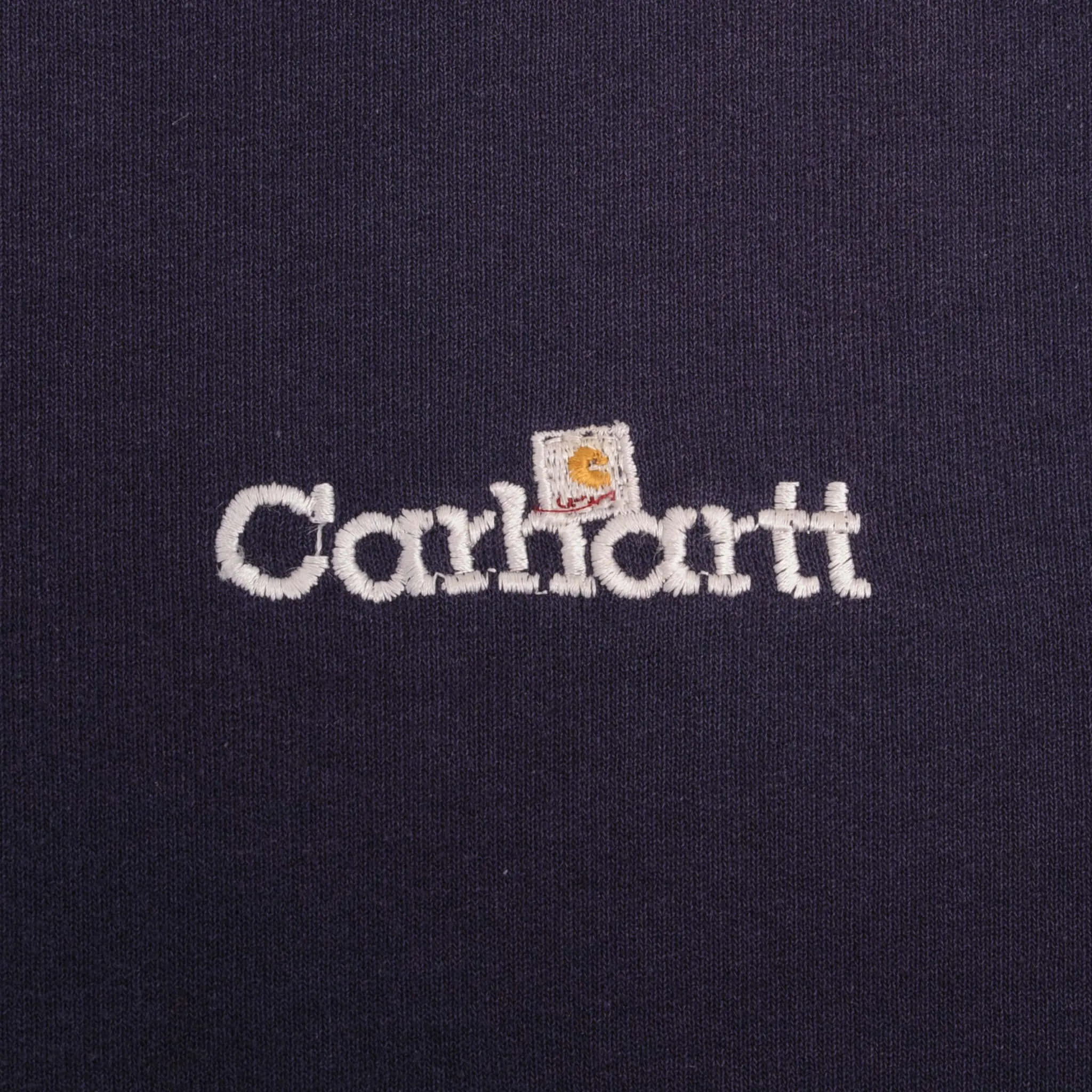 VINTAGE CARHARTT NAVY BLUE HEAVYWEIGHT CREWNECK SWEATSHIRT SIZE XL TALL